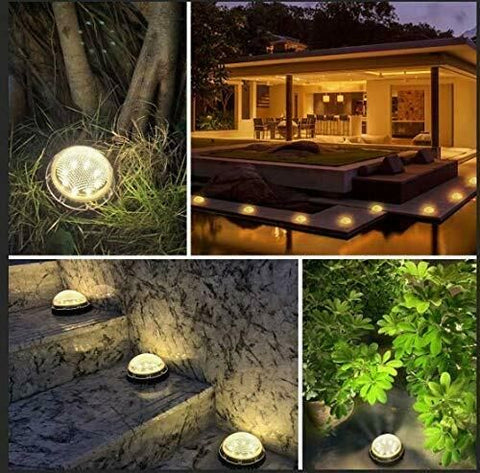 8 LED Solar Lights Garden
