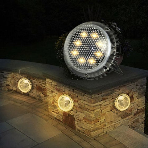 8 LED Solar Lights Garden