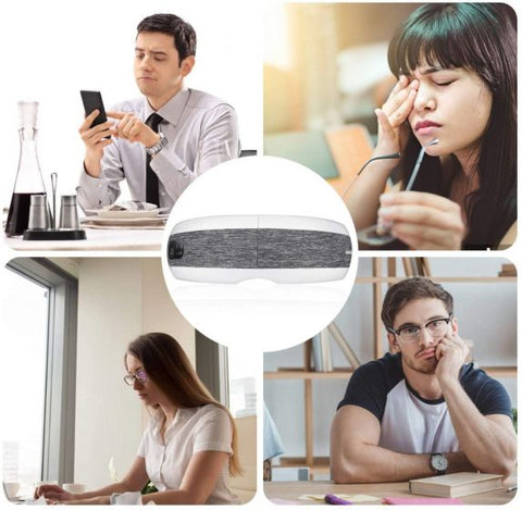 Eye-Massager-with-Heat-Vibration,Air Pressure Electric Portable Shiatsu