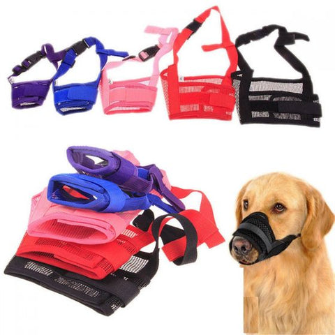 Dog Mask Mouth Muzzle