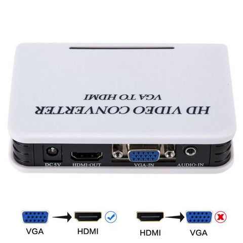 VGA to HDMI Video Converter Box