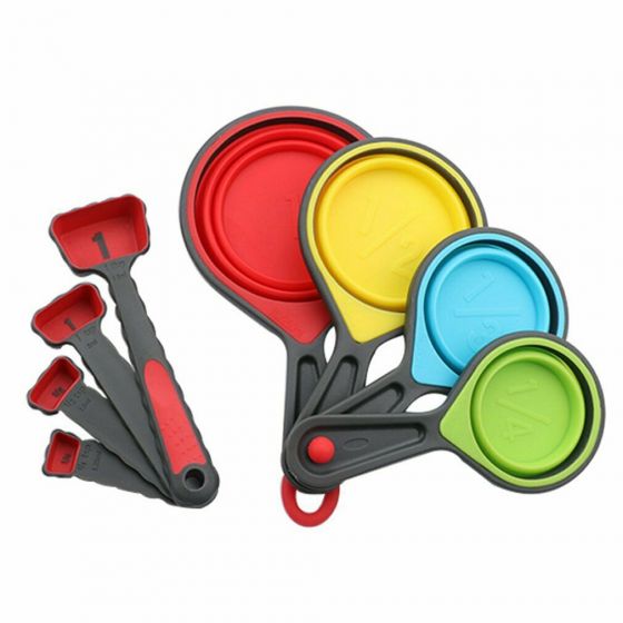 Food Grade Silicone Foldable Measuring Cups