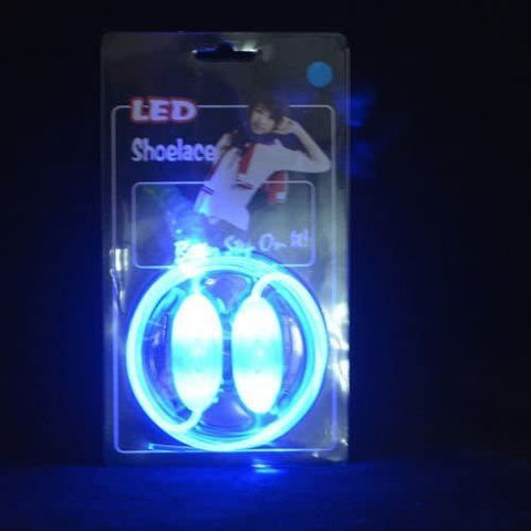 Flash LED Light Up Glow Shoelaces Shoe Laces For Party Skating HIP-HOP Dance
