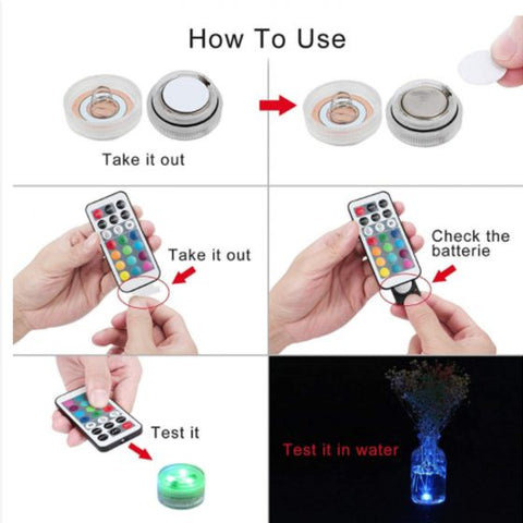 Fish Tank Led Light with Remote