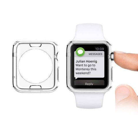 compatible iWatch 1/2/3 Transparent TPU case 42/38mm