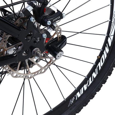 Bicycle Brake Lock, Mini Portable Metal Disc Brake Lock with Two Safety Keys for Mountain Bike