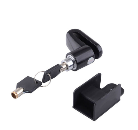 Bicycle Brake Lock, Mini Portable Metal Disc Brake Lock with Two Safety Keys for Mountain Bike