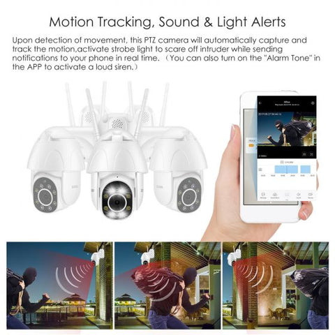 Wireless IP PTZ Camera