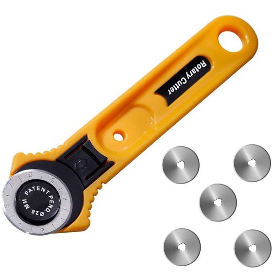 Rotary Cutter Professional Quilting Roller Fabric Cutting