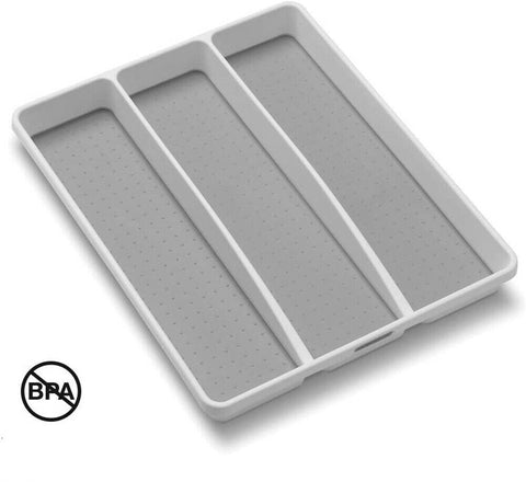 Cutlery Organizer Kitchen Drawer Spoon Tray Insert Cabinet Box Divider Storage