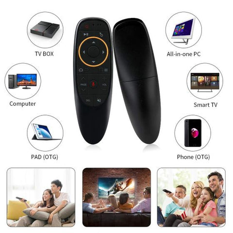 G10 Voice Remote Control Air Mouse  Black