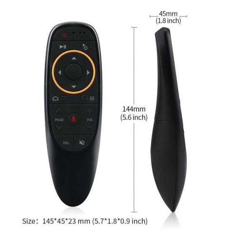 G10 Voice Remote Control Air Mouse  Black