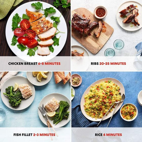 7-in-1 Electric Pressure Cooker, Slow Cooker, Rice Cooker, Steamer, Saute, Yogurt Maker, Warmer & Sterilizer, 6 Quart, Stainless Steel/Black