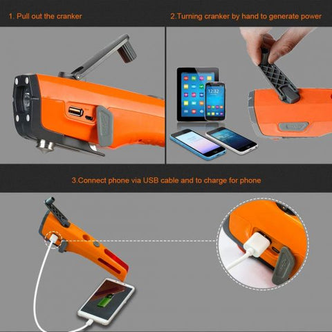 8 In 1 Car Emergency Kit for Vehicle Escape/Field Survival
