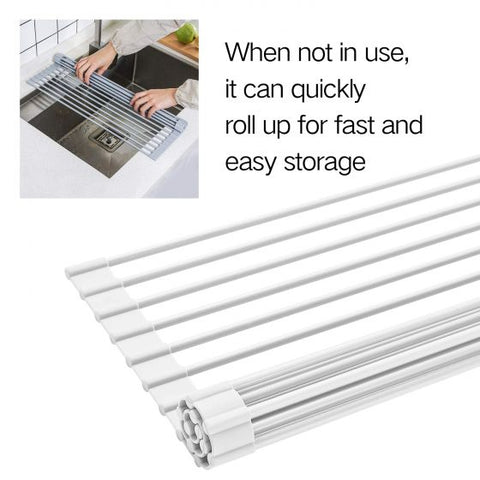 Roll Up Dish Drying Rack