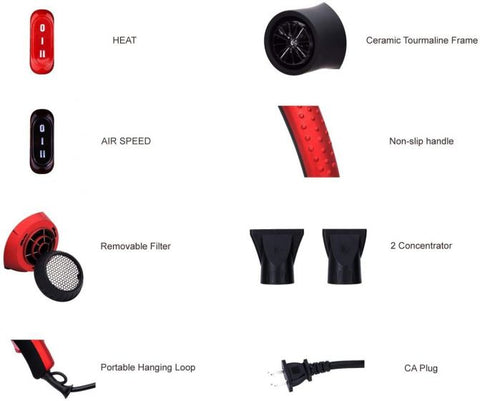 Professional Salon Infrared Hair Dryer