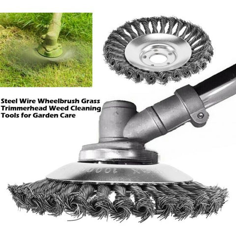 8" Steel Wire Indestructible Trimmer Head Grass Brushcutter Removal Lawnmower AU