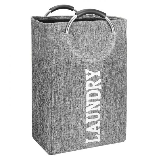 Foldable Laundry Hamper Bag with Handles Collapsible Dirty Clothes Basket for Washing Storage