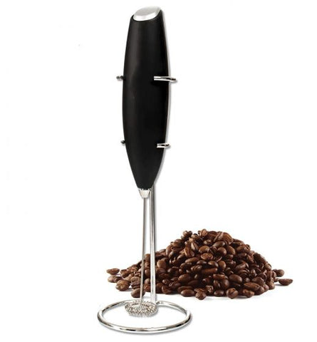 Milk Frother Whisk with Stand
