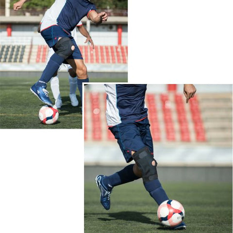 Double Metal Full Knee Support