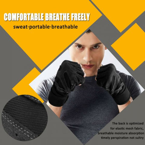 Half Finger Workout Gloves