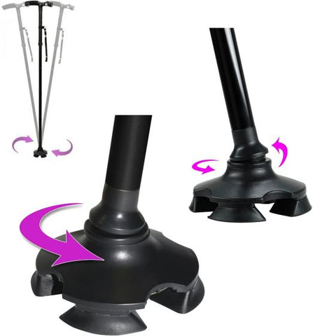 Folding Walking Cane with LED Light Adjustable Lightweight for Men and Women for Arthritis