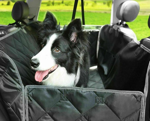 Zipper Dog Car Seat Cover