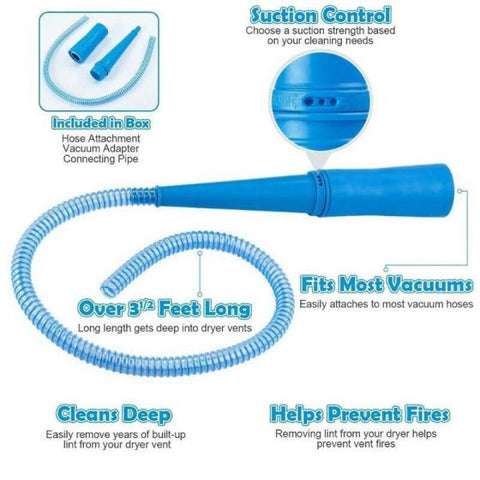 Vacuum Hose Lint Dust Remover
