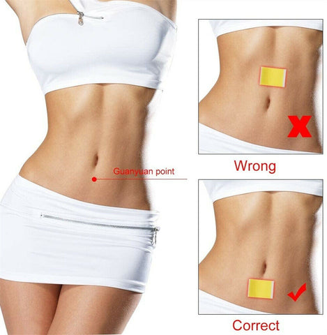 Slimming Patches Body Slim Burn Fat Belly Detox Weight Loss Diet Pads