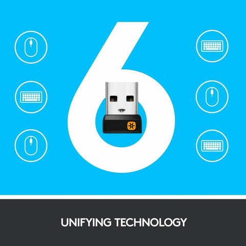 Logitech Wireless membrane K400 Plus TouchPad unifying PC TV Box Keyboard Black