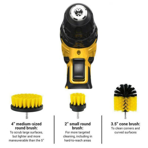 3pcs/set electric brush