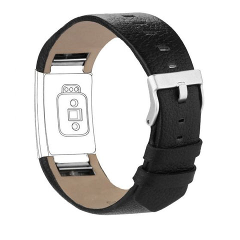 Leather band For Fit bit charge 2