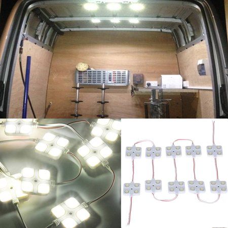 10pcs Car Interior Lighting