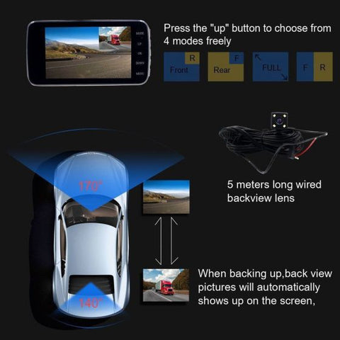 Car Camera With G-sensor