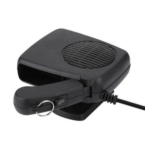Car Universal 12V 200W Portable Electric Heater Heating Dryer Fan Defroster Demister