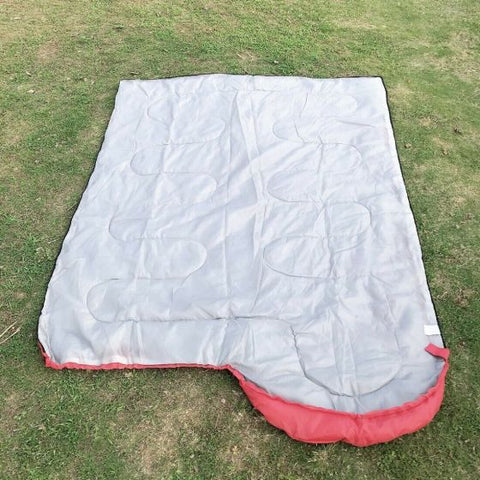 Lightweight Camping Sleep Bag Envelope Style Hooded Thin Hollow Sleeping Bag for Adults & Kids Camping, Travelling and More Outdoors Activities