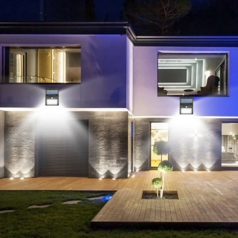 100LED Patio Wall Lights Solar