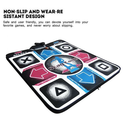 Non-Slip Dancing Step Dance Game Mat Pad with USB For PC TV Video Household Game