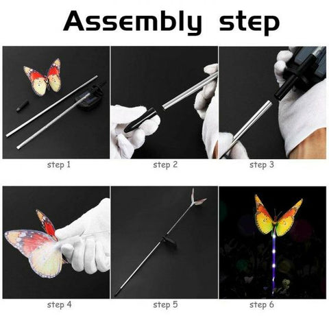 Garden Solar Butterfly light