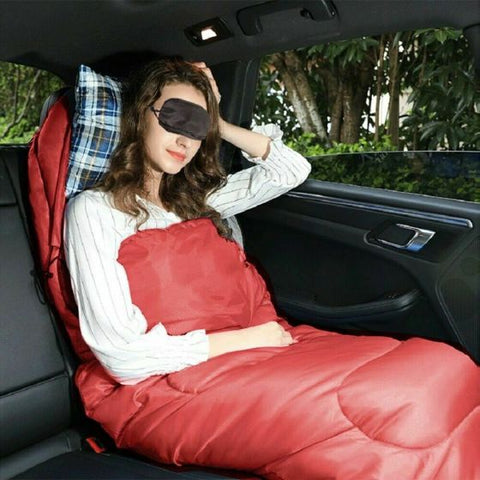 Lightweight Camping Sleep Bag Envelope Style Hooded Thin Hollow Sleeping Bag for Adults & Kids Camping, Travelling and More Outdoors Activities