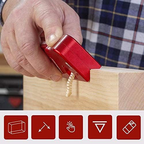 Woodworking Edge Corner Plane, 45 Degree Bevel Manual Planer Chamfering, DIY Hand Chamfering Trimming Planer