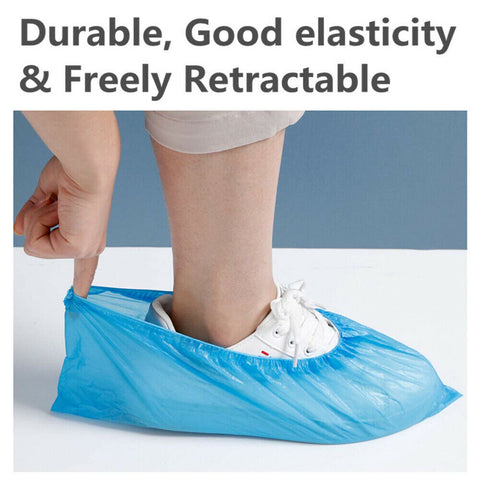 Waterproof Plastic Shoe Covers Rain Outdoor Room Disposable Overshoes
