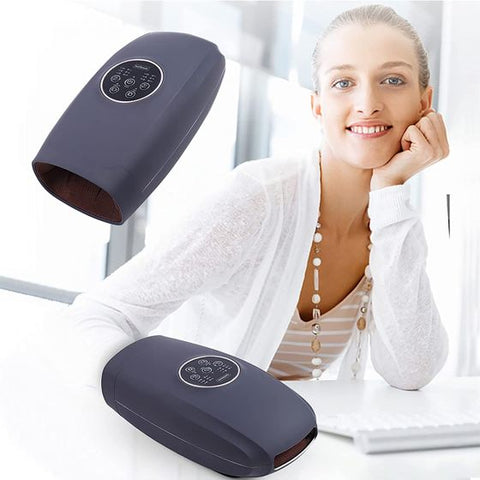 Electric Hand Massager,6 Modes and 6 Levels Pressure Point Massage with Air Compression and Heat for Arthritis,Pain Relief,Carpal Tunnel and Finger Numbness