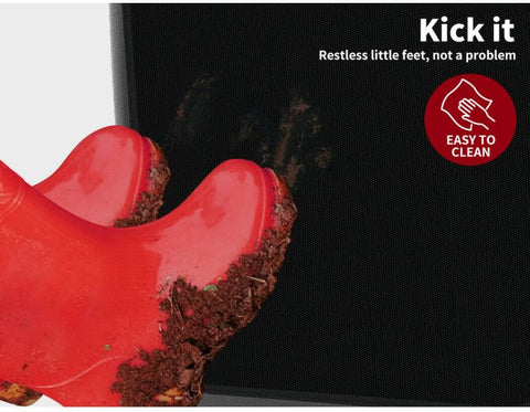 Car Seat Back Protectors, Kids Kick Mats Universal Fit Durable Waterproof Auto Backseat Cover (25.5 x 17 inches)