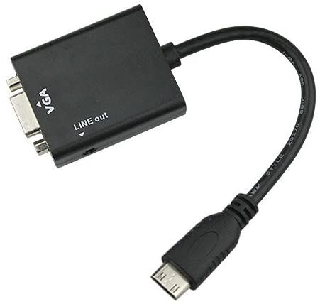 Mini HDMI to VGA Converter Adapter